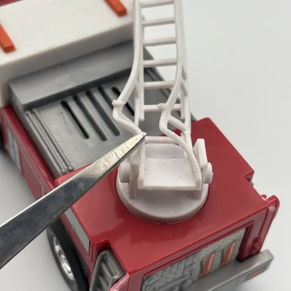Tonka Toughest Minis Fire Truck Engine 07834 Hasbro 2016 Funrise Red White
